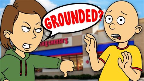 caillou chuck e cheese|caillou chuck e cheese grounded.